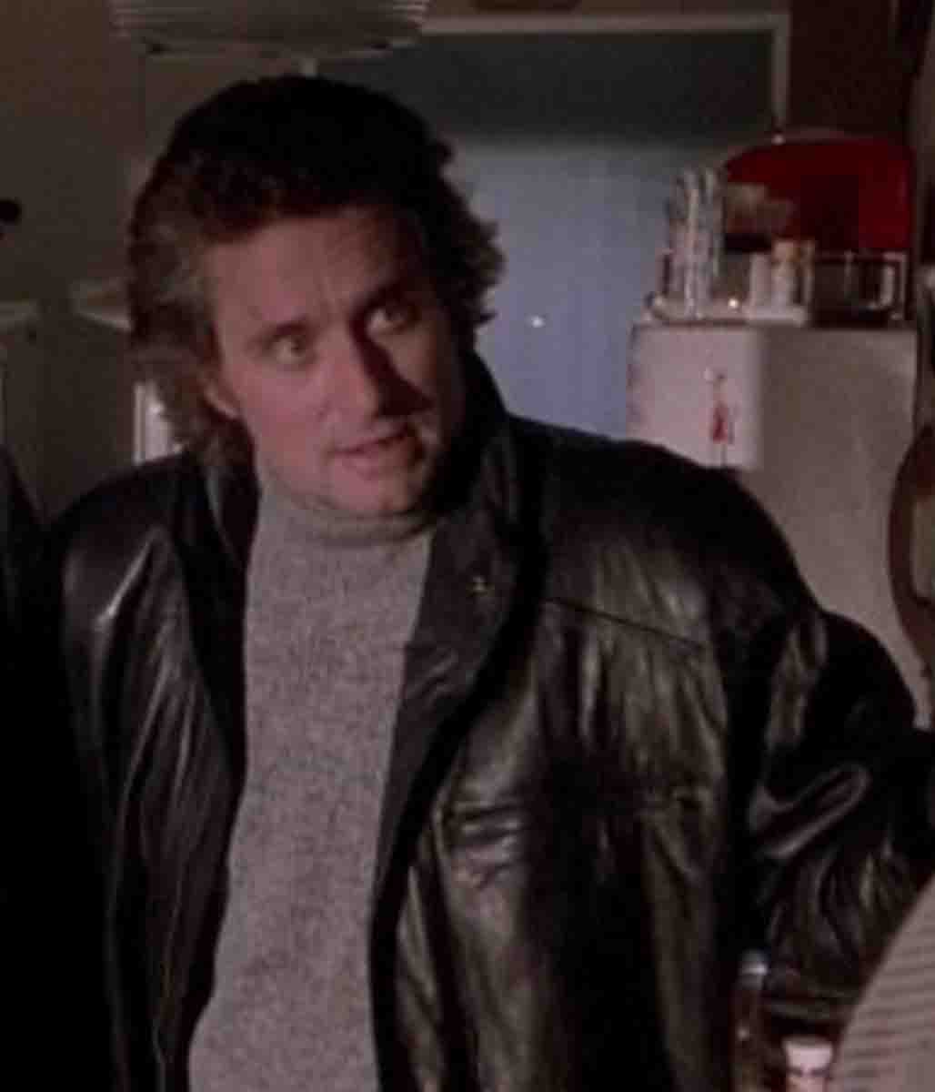 Black Rain Nick Conklin Michael Douglas Motorcycle Leather Jacket
