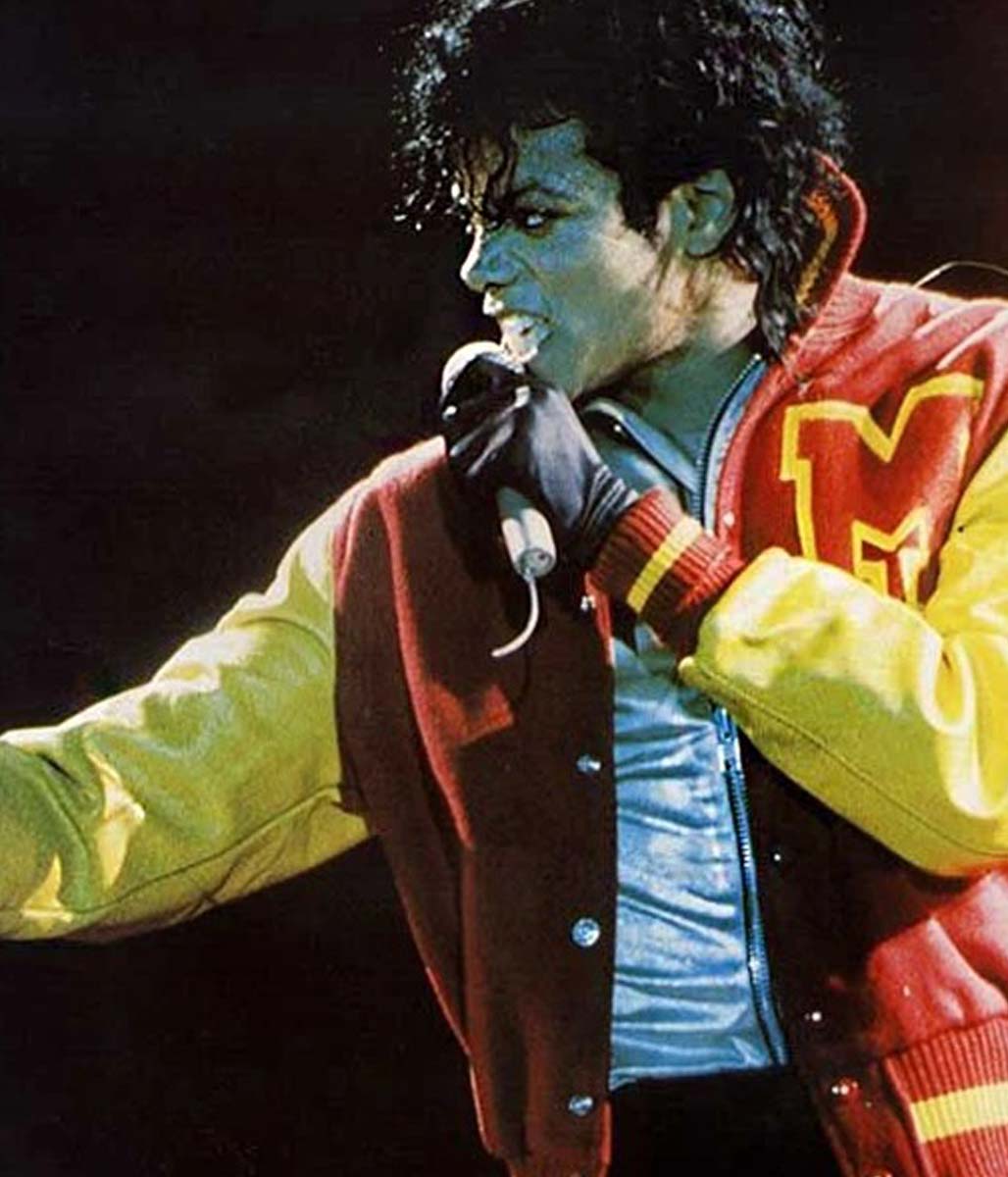 Inspired by Michael Jackson Varsity Jacket