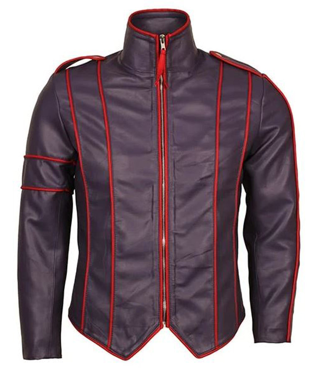 Michael Jackson Inspired Come Together Leather Jacket