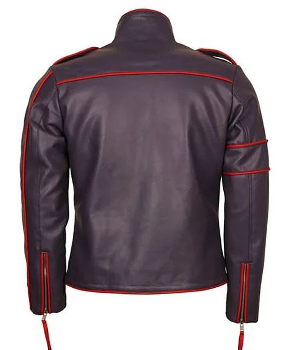 Michael Jackson Inspired Come Together Leather Jacket