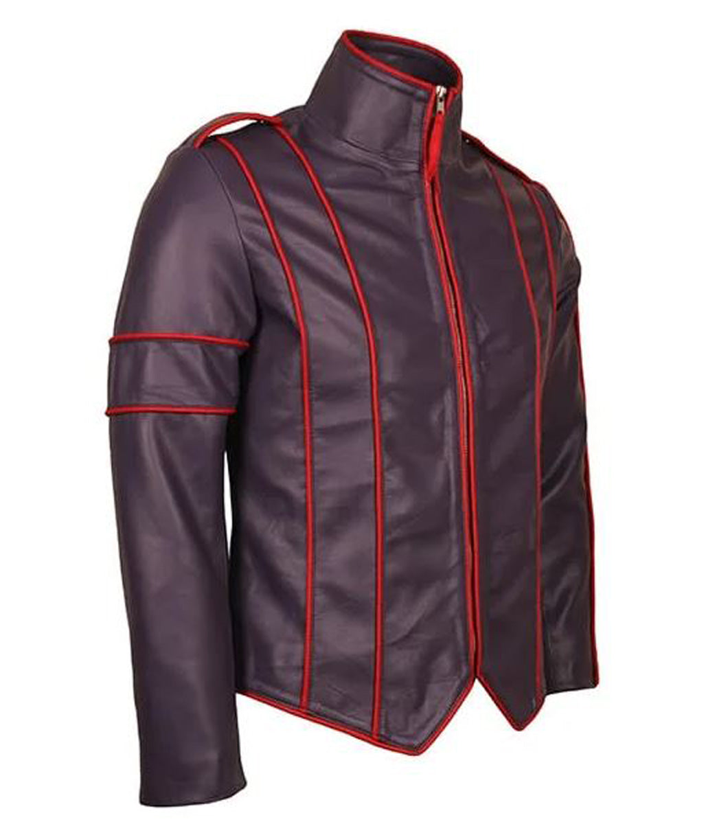 Michael Jackson Inspired Come Together Leather Jacket