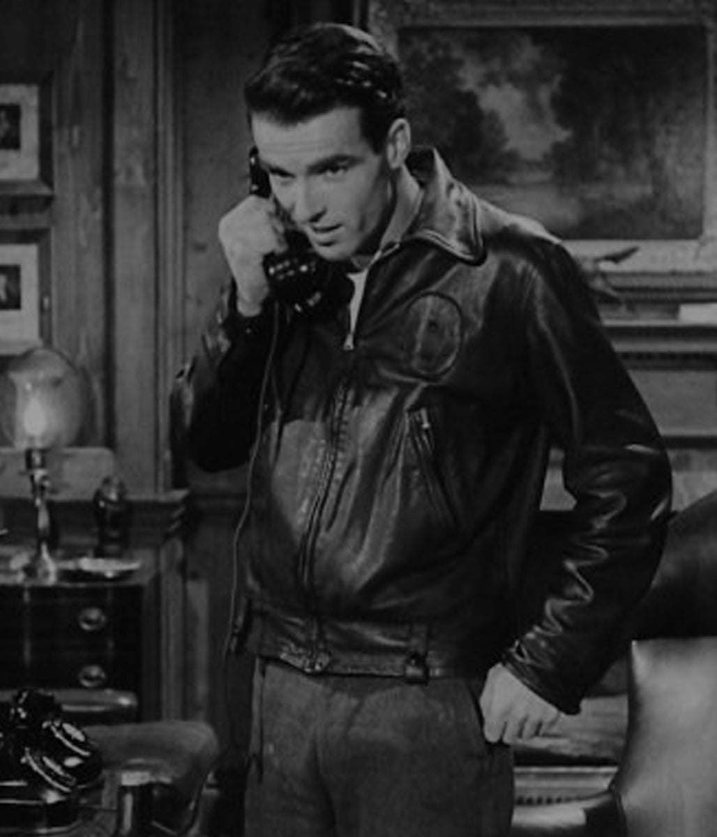 Montgomery Clift Leather Jacket