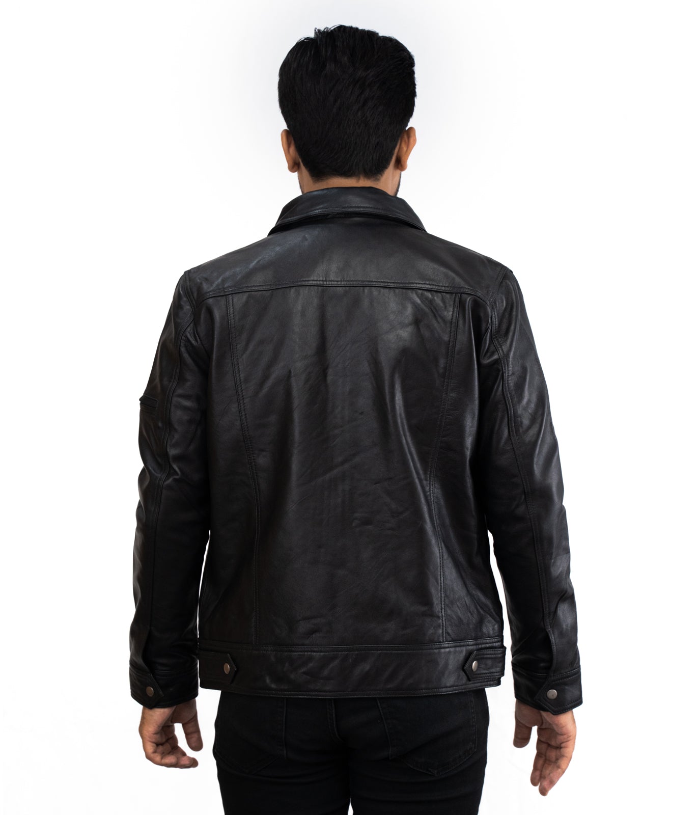Motorcycle Black Sydney Leather Jacket