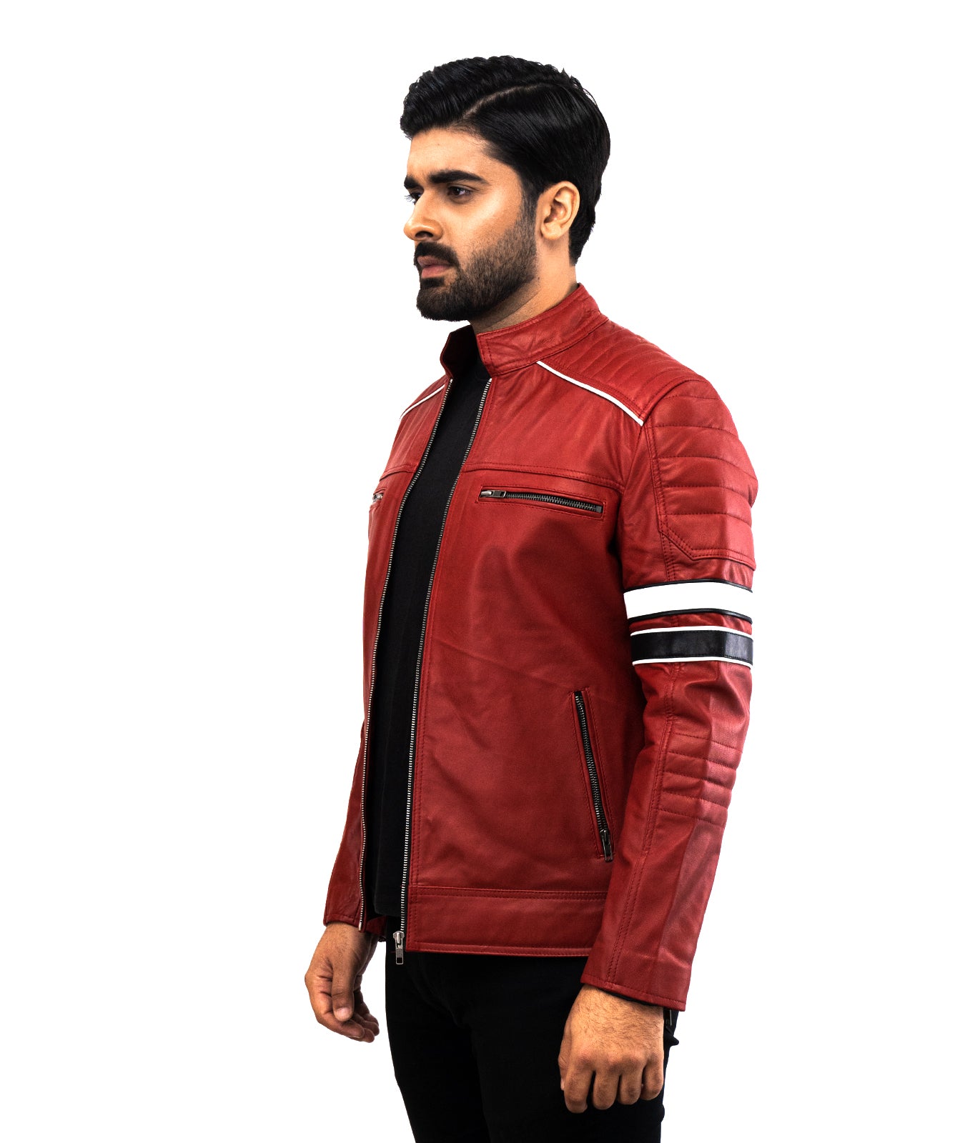 Motorcycle Riding Moto GP Leather Jacket