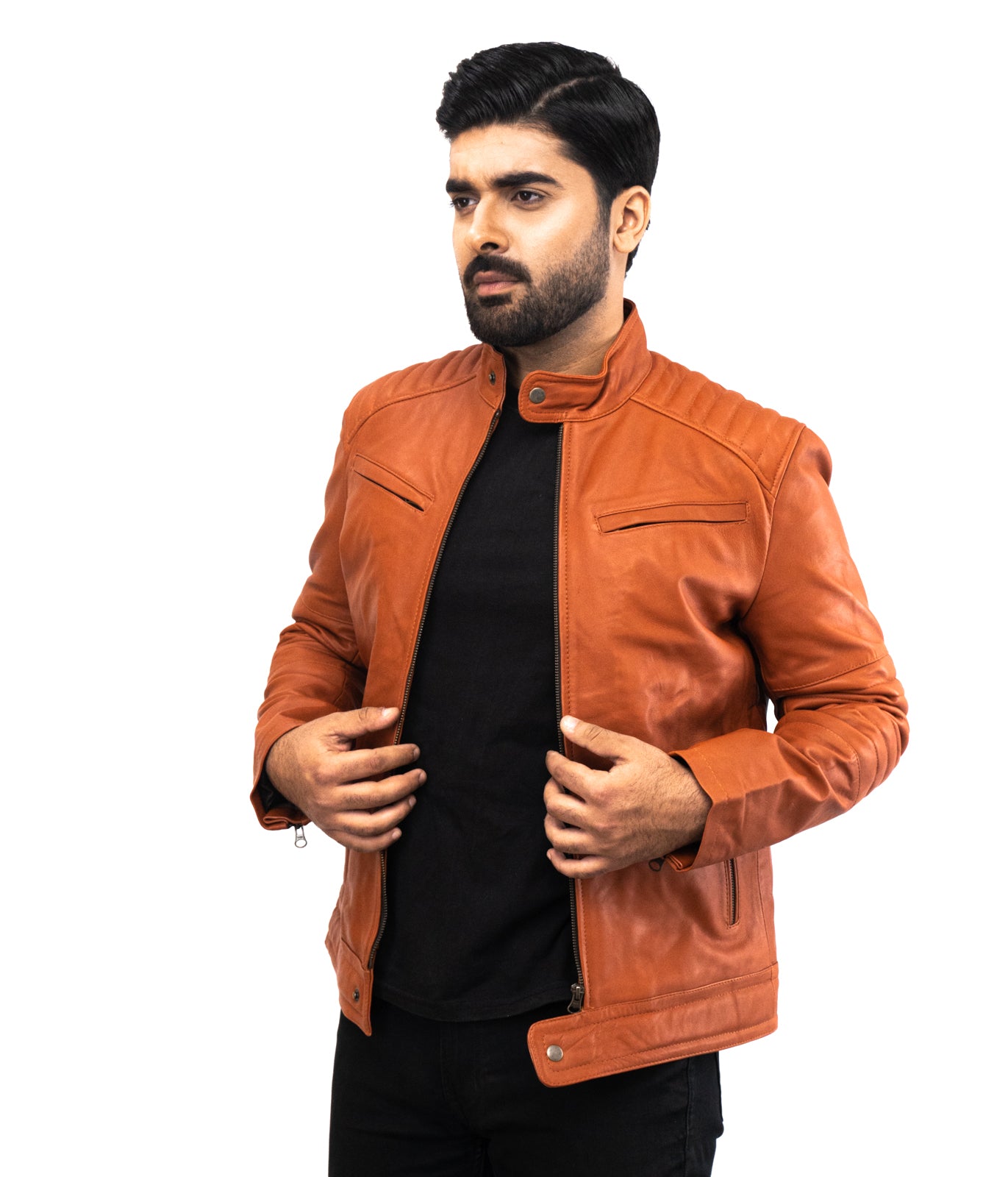 Motorcycle Riding Dunstable Leather Jacket