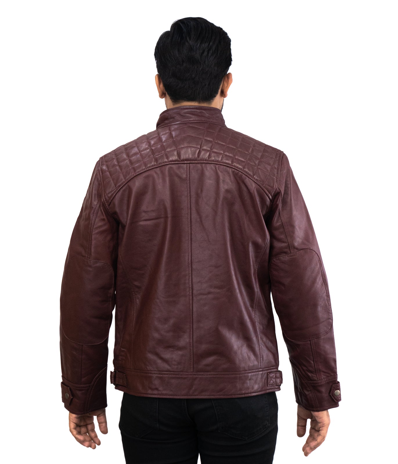 Motorcycle Vintage Hobart Leather Jacket