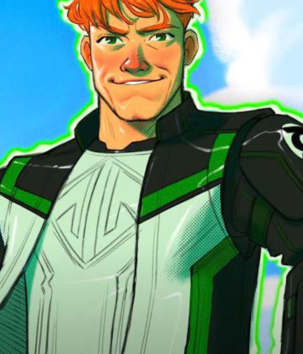 Superman Green Lantern Leather Jacket