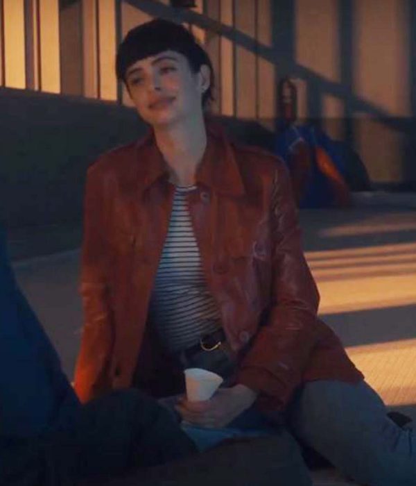 Krysten Ritter Orphan Black Echoes Lucy Leather Jacket