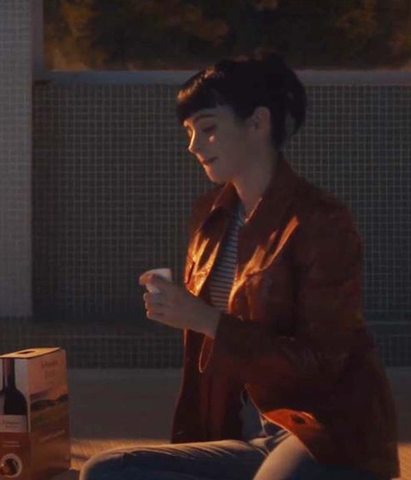 Krysten Ritter Orphan Black Echoes Lucy Leather Jacket