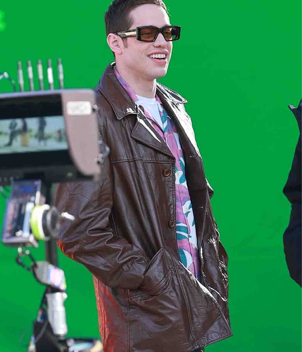 Bupkis Pete Davidson Leather Jacket