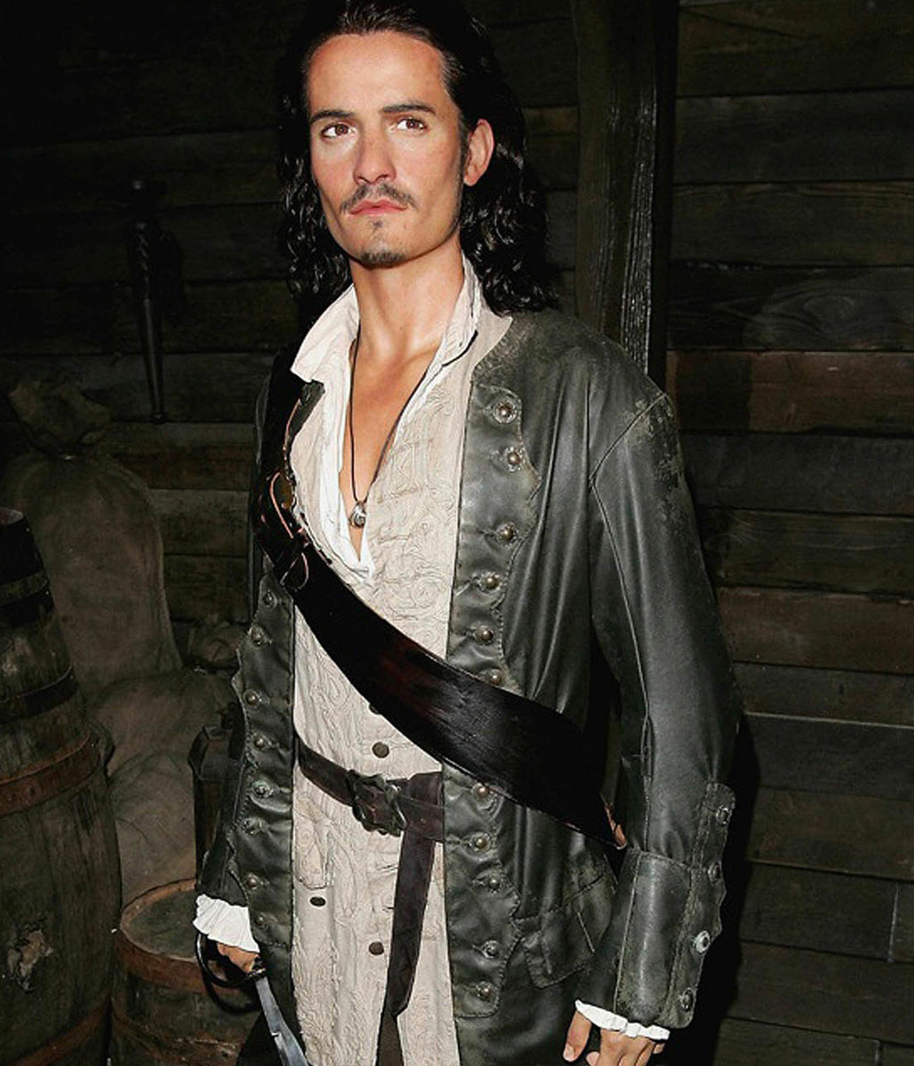 POTC Inspired William Will Turner Leather Coat