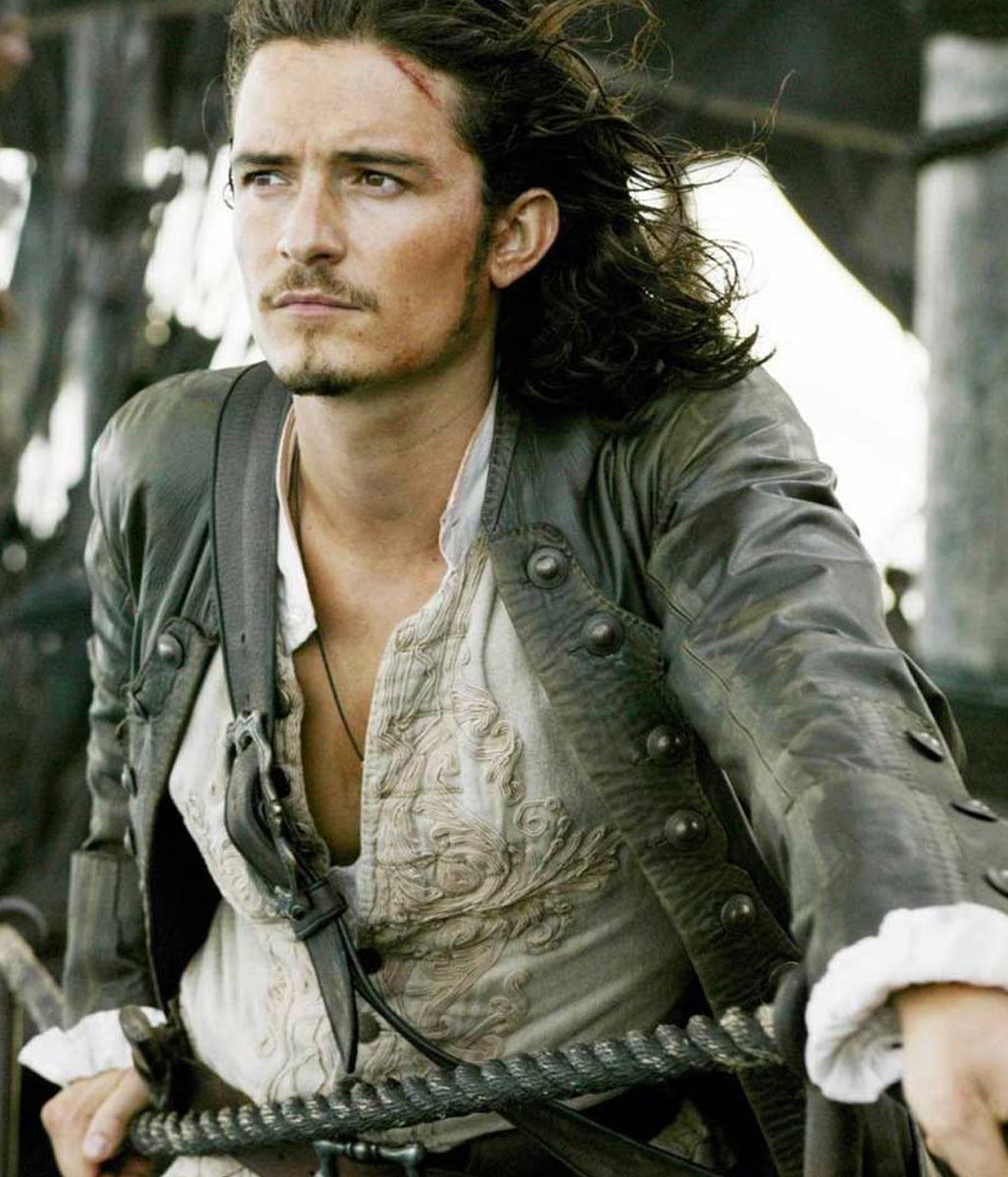 POTC Inspired William Will Turner Leather Coat