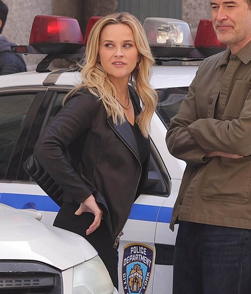 The Morning Show Bradley Jackson Reese Witherspoon Leather Jacket