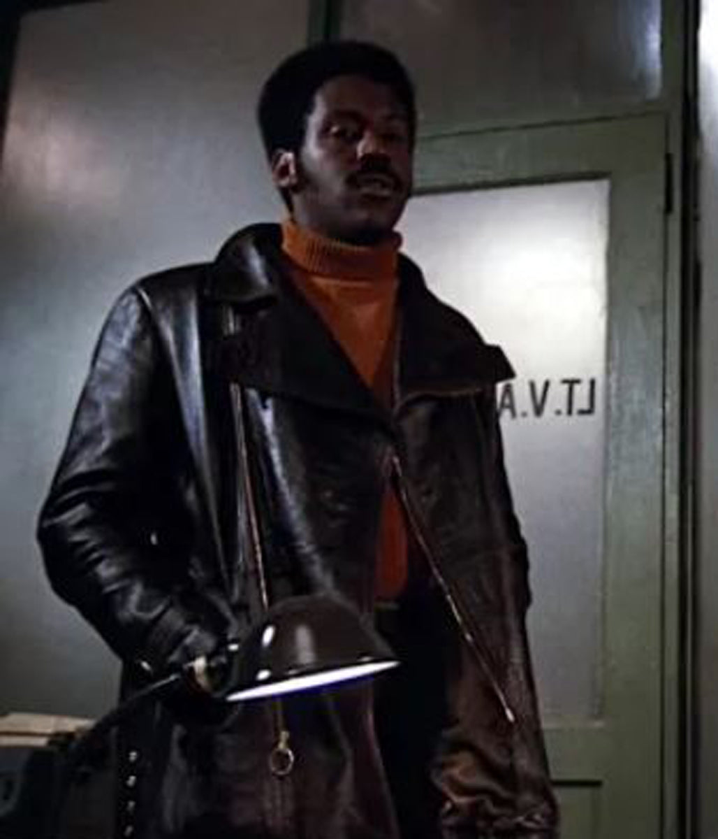 Shaft Richard Roundtree Leather Jacket