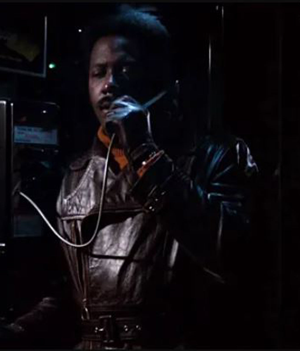 Shaft Richard Roundtree Leather Jacket