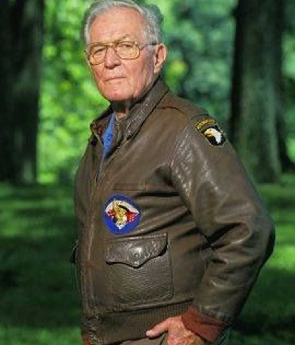 Aviator Richard Winters Flight Leather Jacket