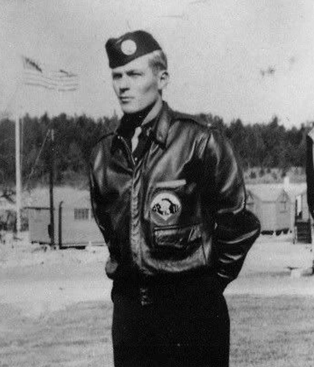 Aviator Richard Winters Flight Leather Jacket