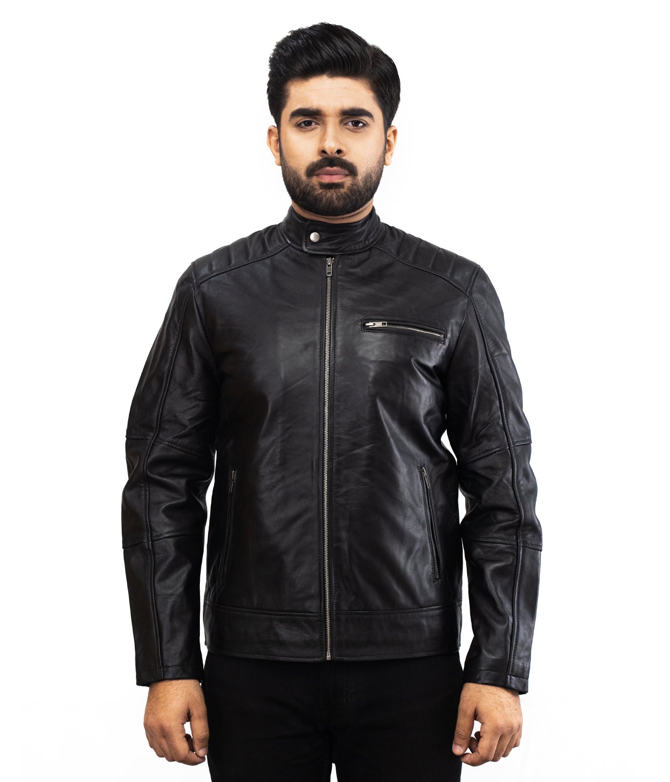 Rider Black Northland Leather Jacket
