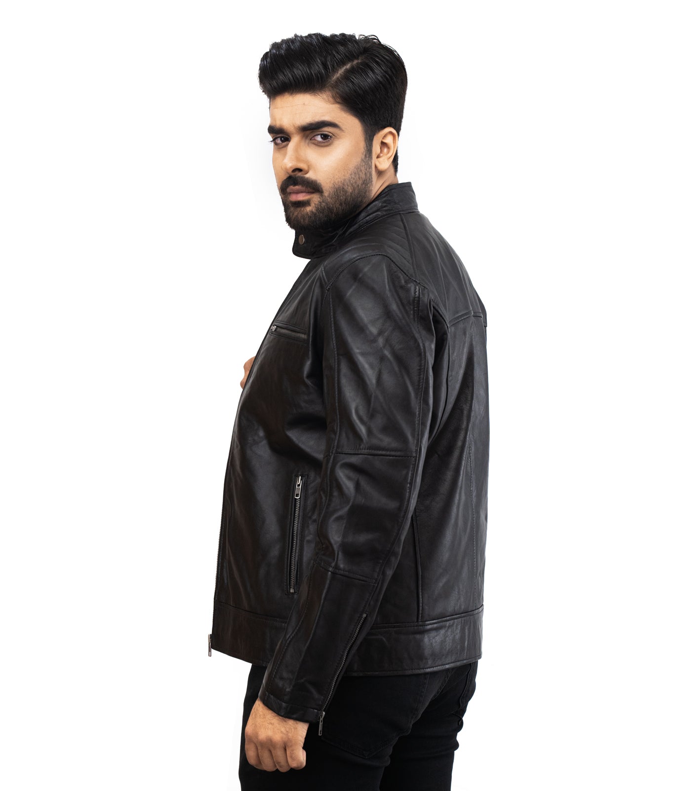 Rider Black Northland Leather Jacket