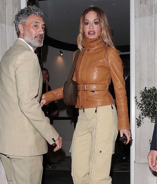 Rita Ora Leather Jacket