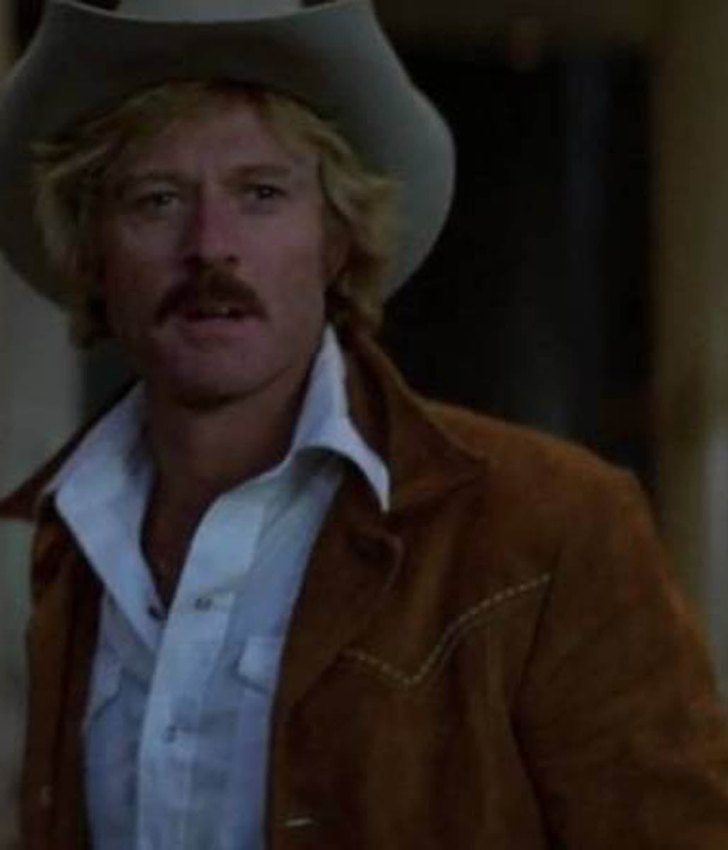 Norman “Sonny” Steele The Electric Horseman Robert Redford Suede Leather Jacket