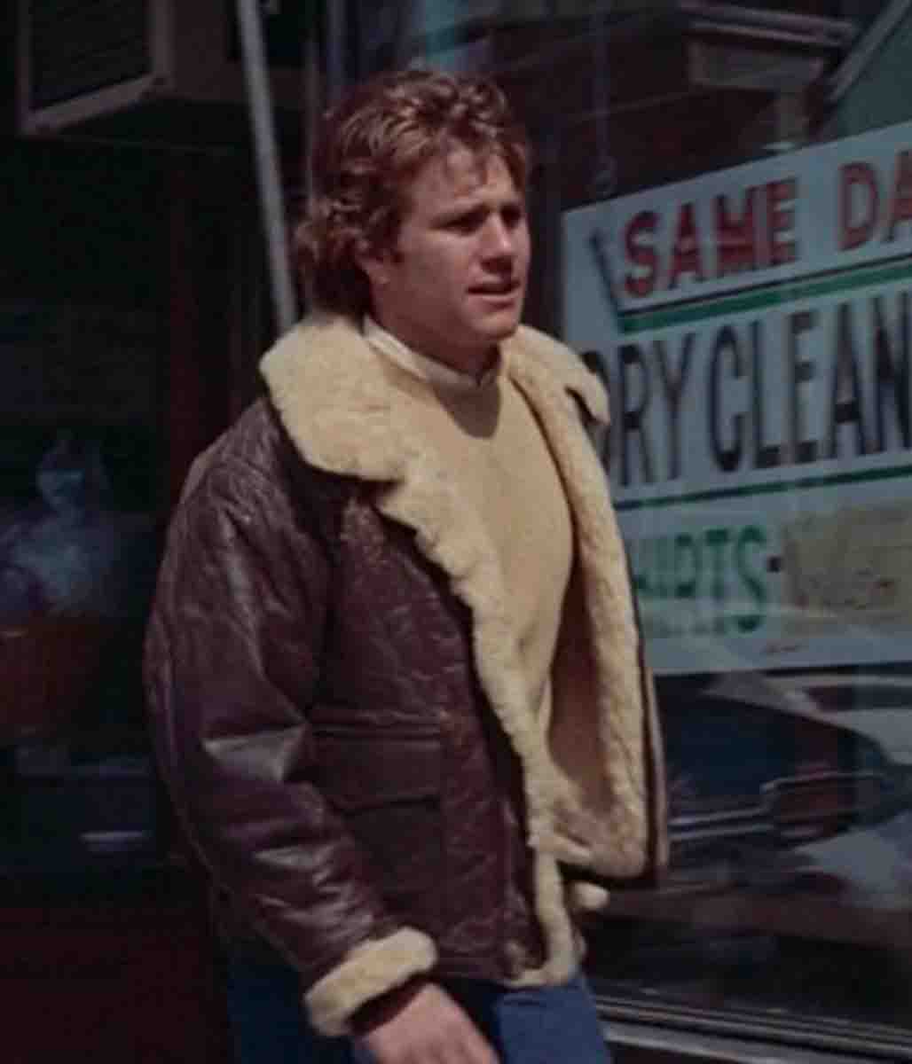 Love Story Ryan O’Neal Shearling Jacket