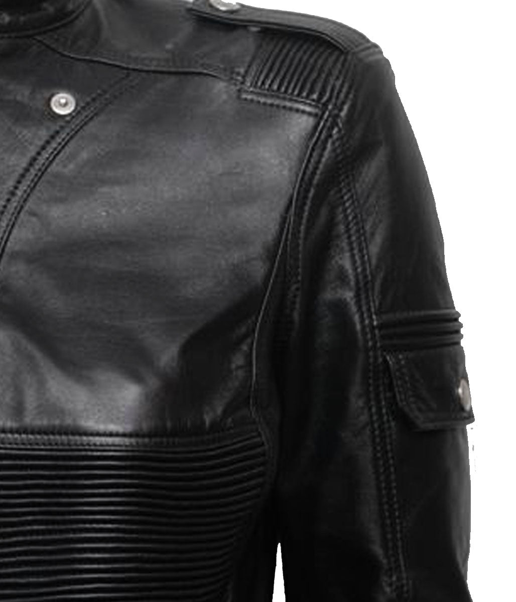 Amanda Tapping Sanctuary Helen Leather Jacket
