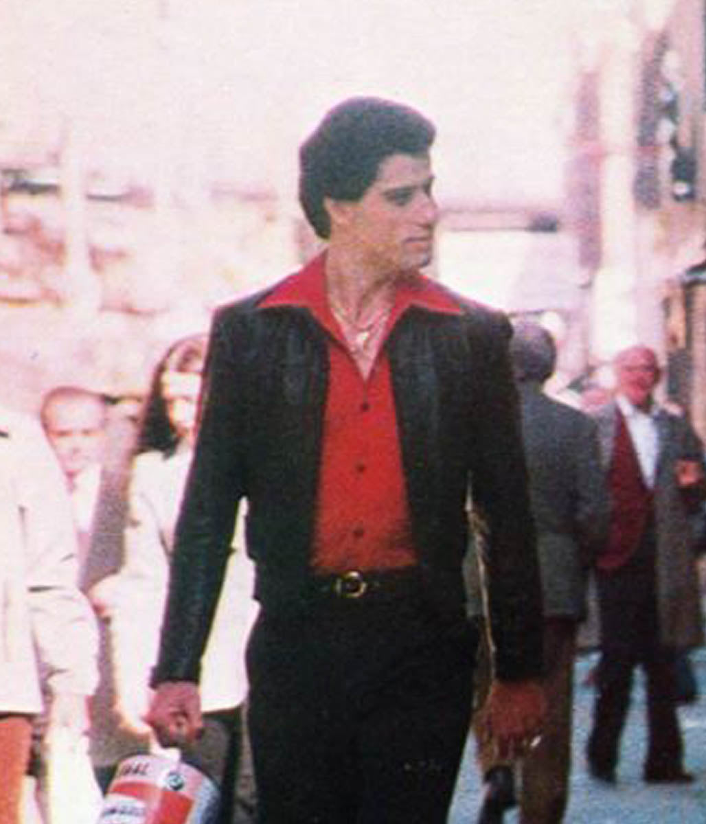 Tony Manero John Travolta Saturday Night Fever Leather Jacket