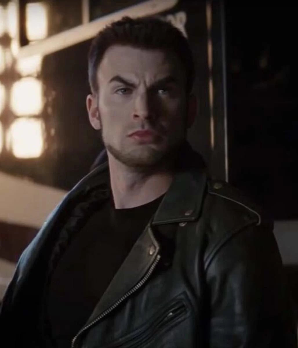 Chris Evans Lucas Lee Scott Pilgrim vs the World Leather Jacket