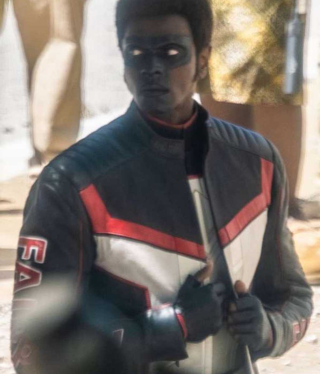 Superman 2025 Mr Terrific Leather Jacket