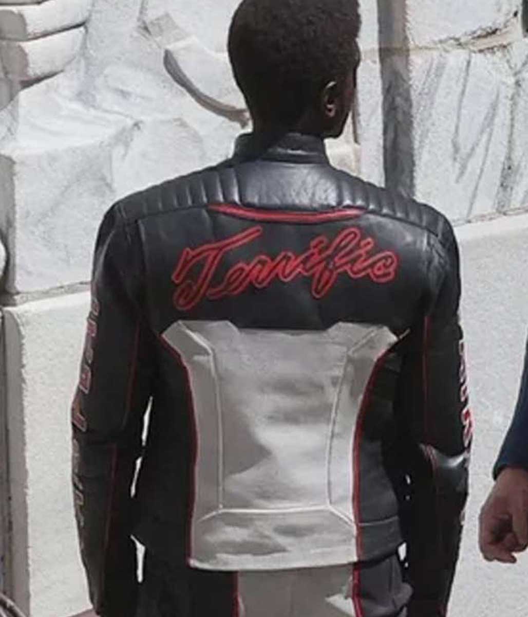Superman 2025 Mr Terrific Leather Jacket