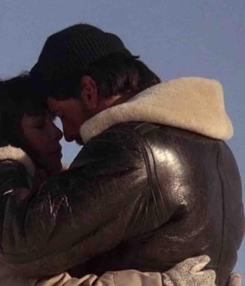 Sylvester Stallone Rocky Shearling Leather Jacket