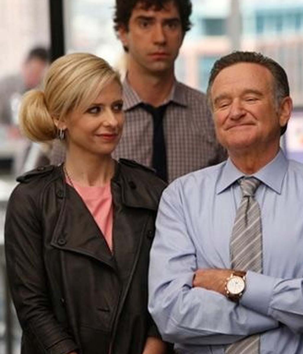 The Crazy Ones Sydney Sarah Michelle Gellar Leather Coat