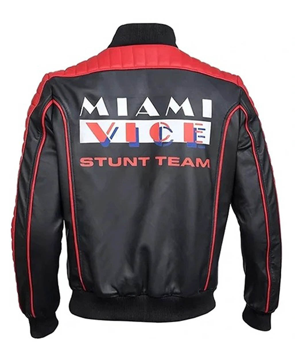 The Fall Guy Ryan Gosling Miami Vice Leather Jacket