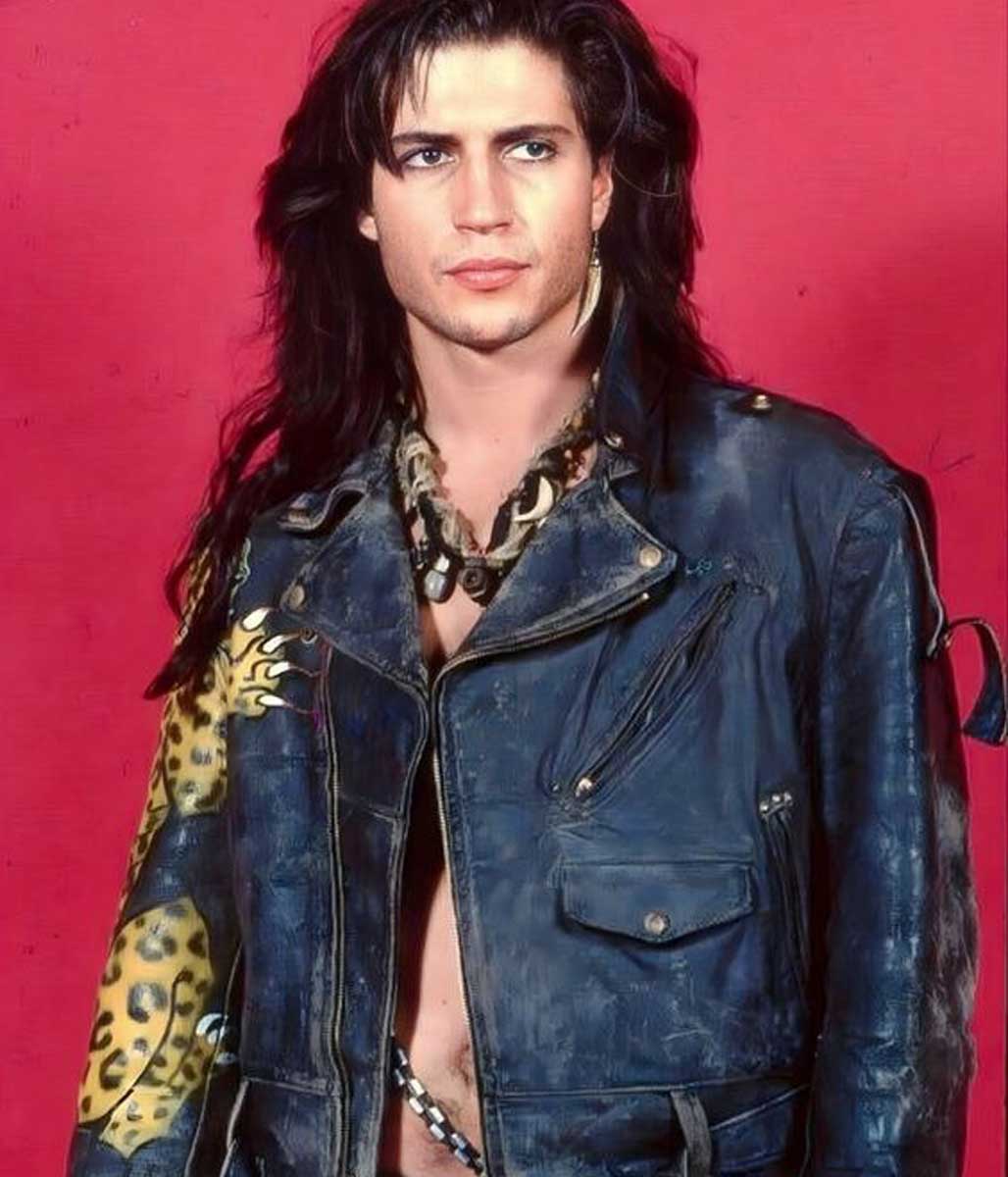 The Lost Boys Dwayne Leopard Leather Jacket