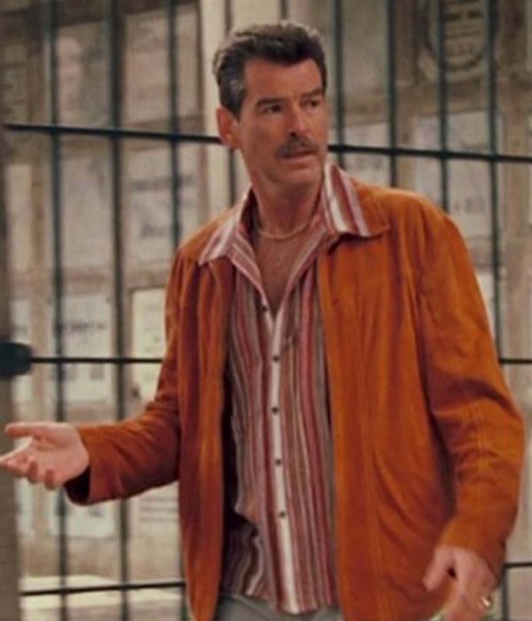 The Matador Pierce Brosnan Suede Jacket