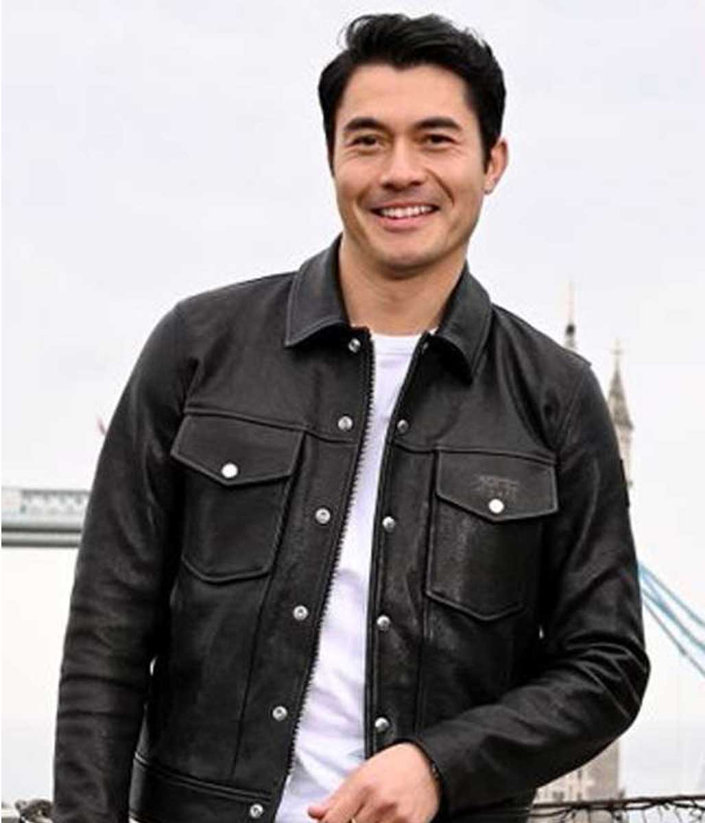 The Ministry of Ungentlemanly Warfare Henry Golding Leather Jacket