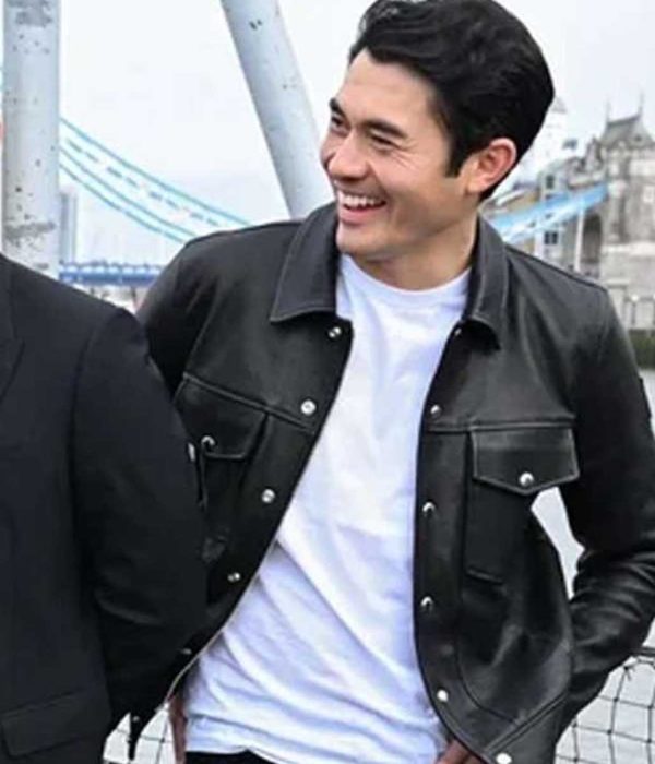 The Ministry of Ungentlemanly Warfare Henry Golding Leather Jacket