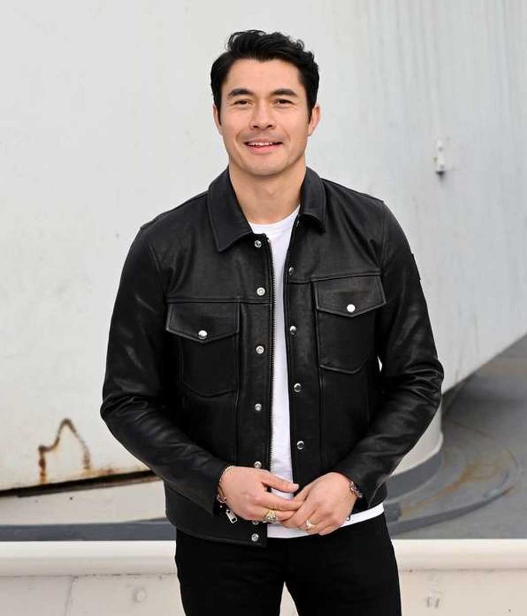 The Ministry of Ungentlemanly Warfare Henry Golding Leather Jacket