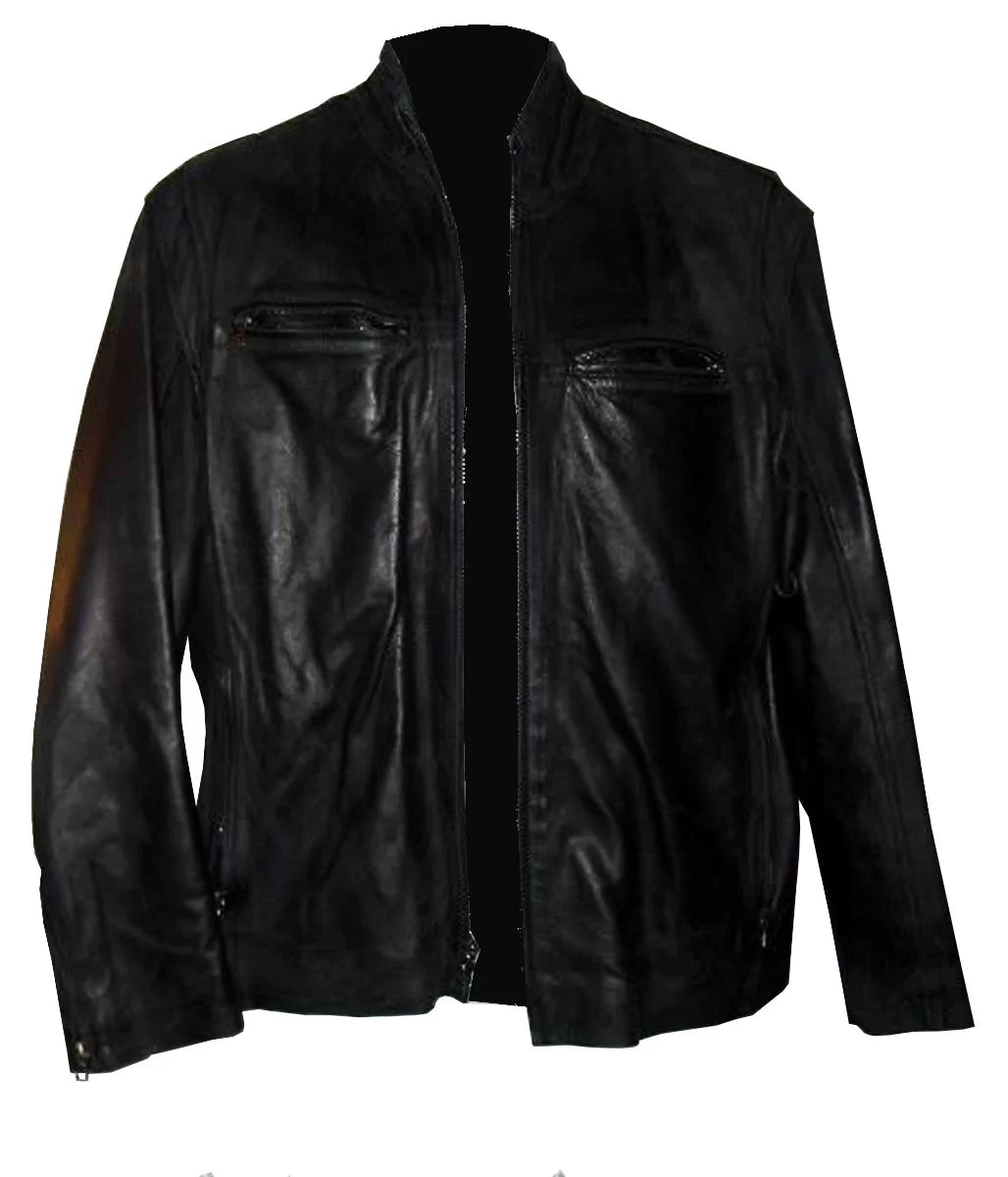 Detective Terry The Other Guys Mark Wahlberg Leather Jacket