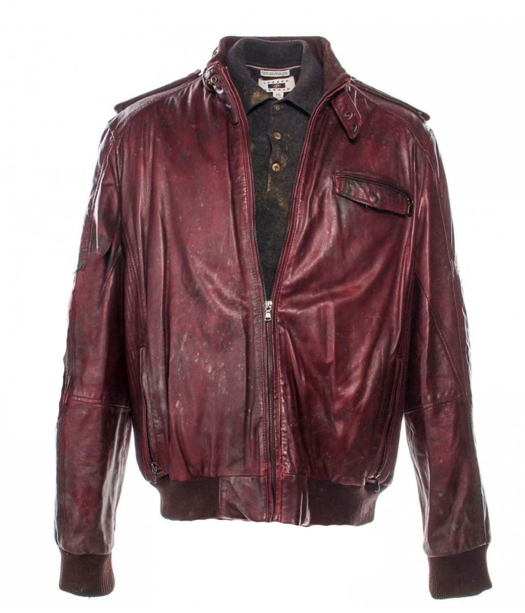 Joaquín Cosio Angel Guzman Hurtado The Strain Silver Angel Leather Jacket