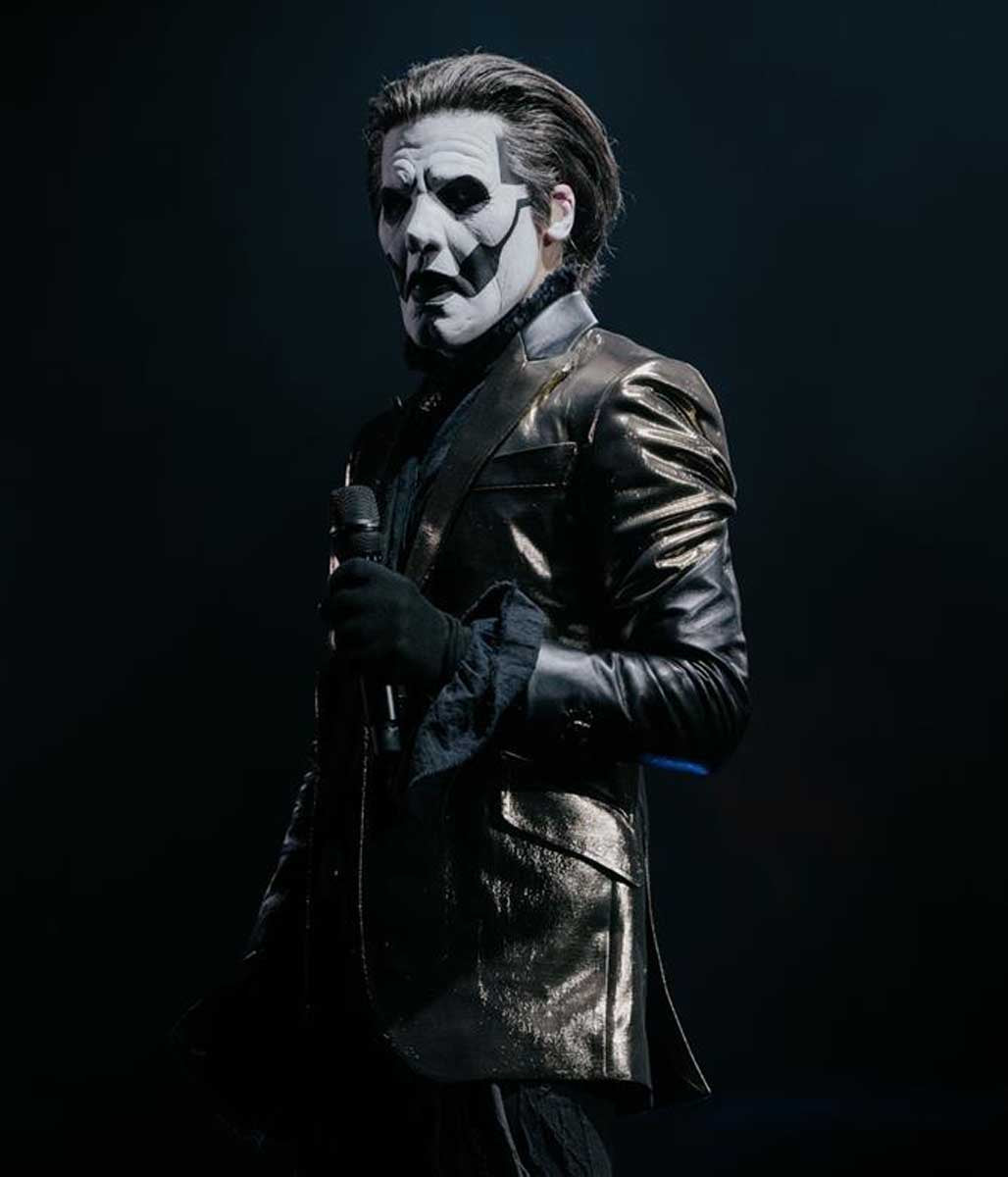 Rite Here Rite Now Tobias Forge Ghost Leather Blazer