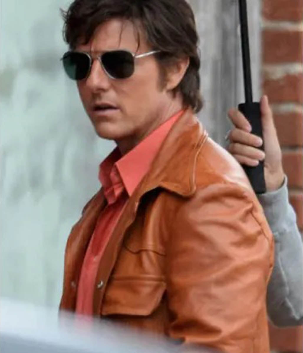 Barry Seal Tom Cruise American Made Leather Coat