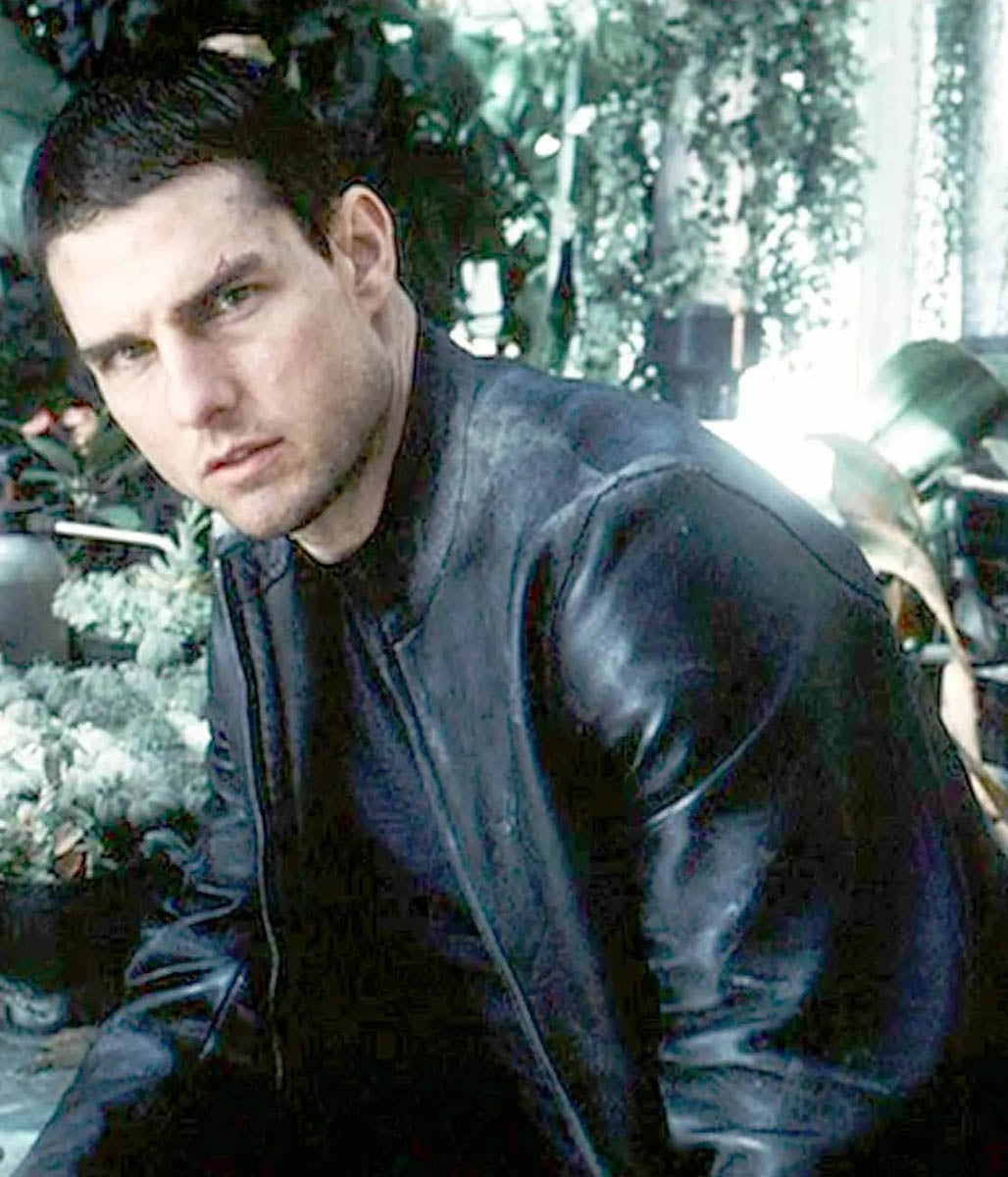 Tom Cruise Minority Report Leather Jacket