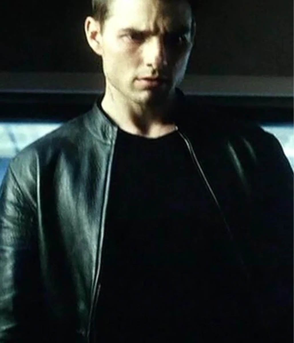 Tom Cruise Minority Report Leather Jacket