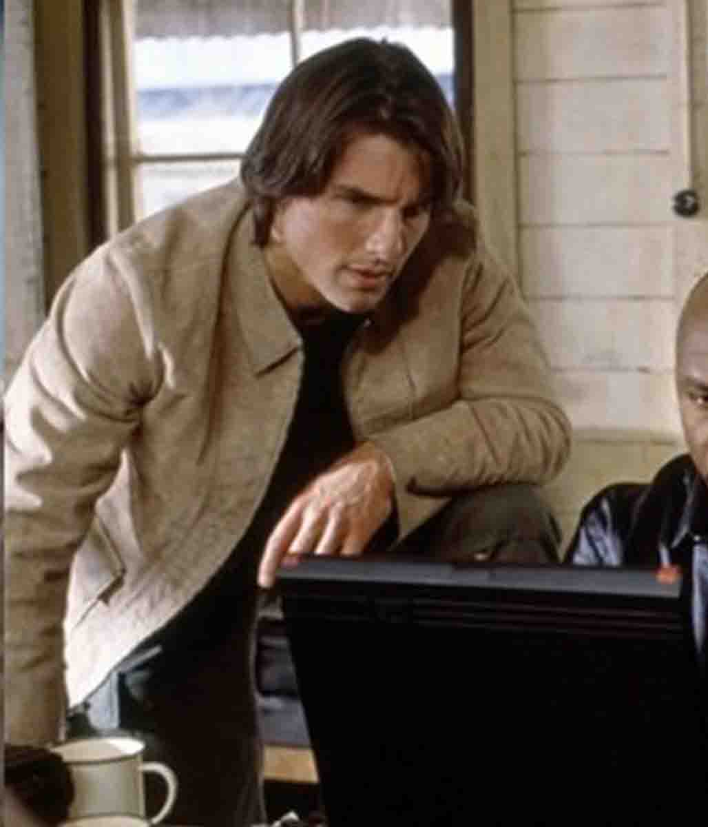 Tom Cruise Ethan Hunt Mission Impossible 2 Suede Jacket