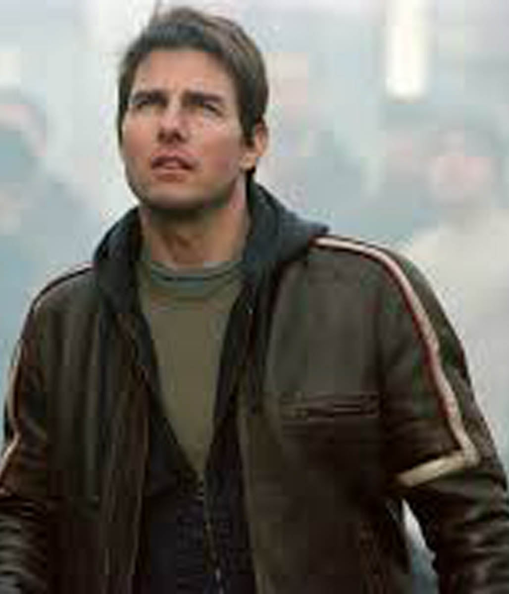 Ray Ferrier Tom Cruise War of the Worlds Leather Jacket