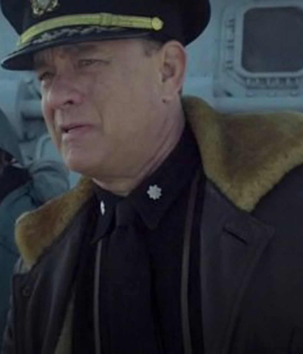 Greyhound Tom Hanks Leather Jacket