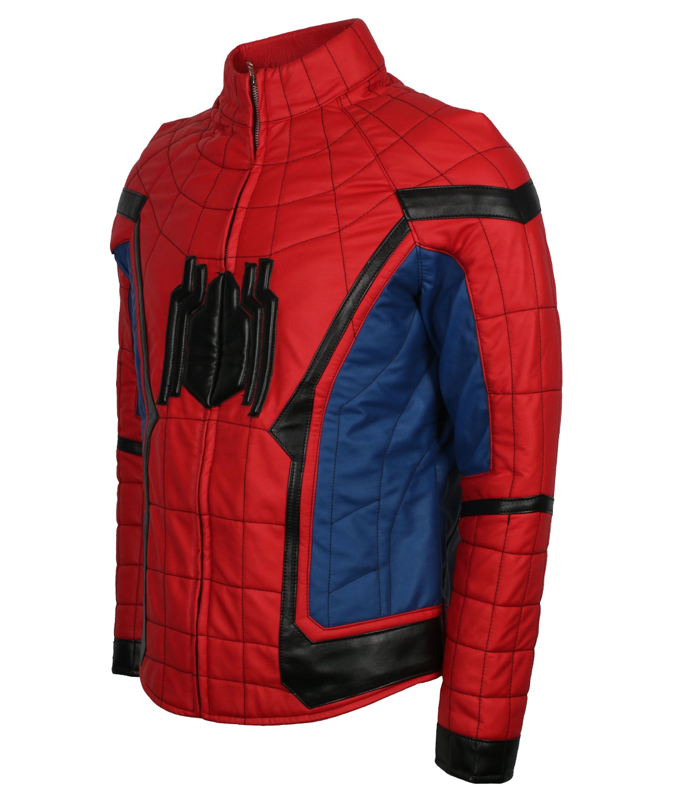 Tom Holland Spiderman Faux Leather Jacket