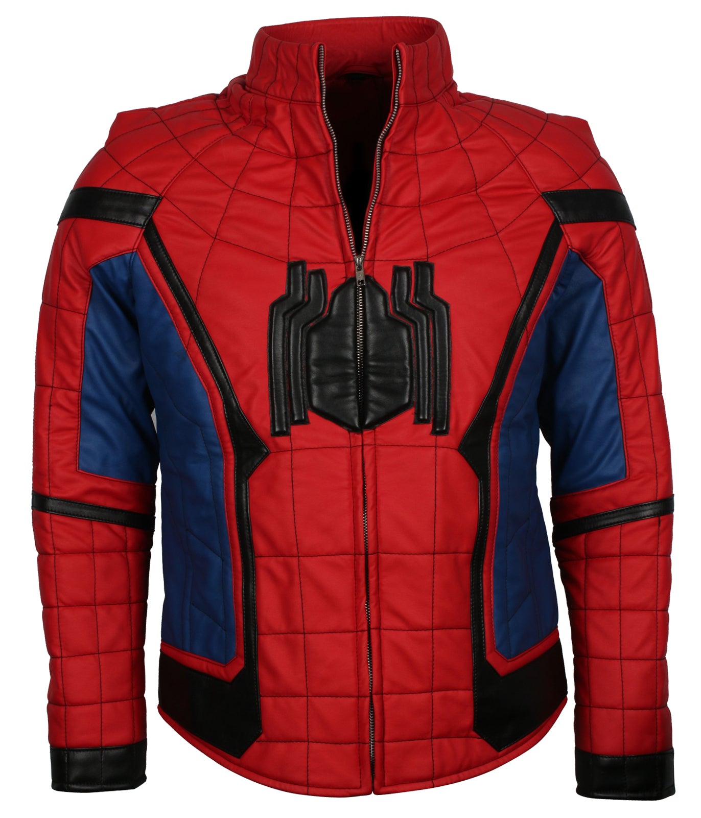 Tom Holland Spiderman Faux Leather Jacket